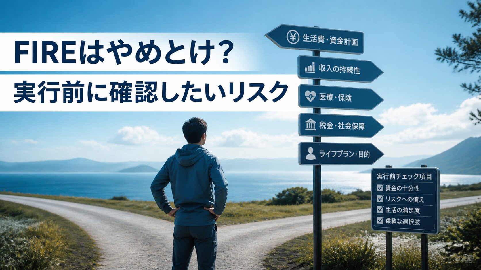 FIREはやめとけと言われる理由と実行前に確認したいリスク